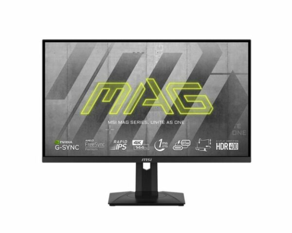 LCD Monitor|MSI|MAG 274UPF|27"|4K|Panel IPS|3840x2160|16:9|144Hz|Matte|1 ms|Swivel|Pivot|Height adjustable|Tilt|Colour Black|MAG274UPF