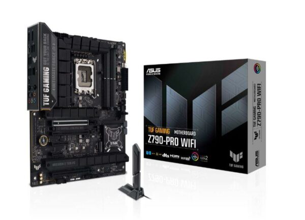 ASUS TUFGAMINGZ790-PROWIFI pagrindinė plokštė, Intel Z790, LGA1700, ATX, DDR5