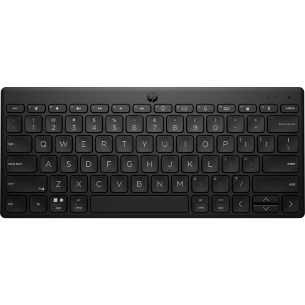 HP 355 Compact Wireless Bluetooth Keyboard - Multi-Device - Black - US ENG