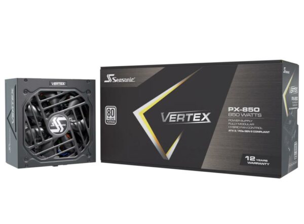 Power Supply|SEASONIC|VERTEX PX|850 Watts|Efficiency 80 PLUS PLATINIUM|MTBF 100000 hours|VERTEXPX-850