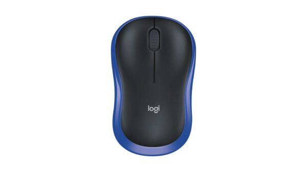 MOUSE USB OPTICAL WRL M185/BLUE 910-002239 LOGITECH