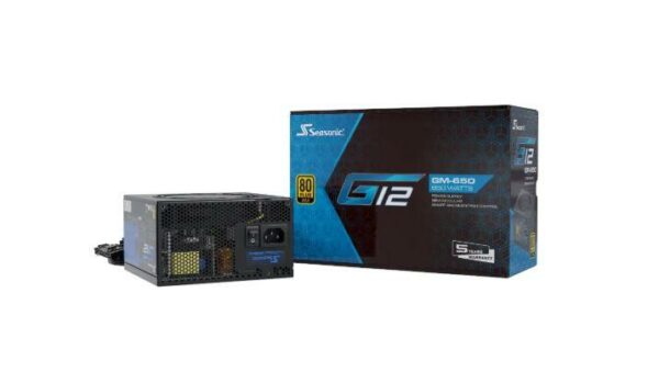 Power Supply|SEASONIC|G12 GM|650 Watts|Efficiency 80 PLUS GOLD|MTBF 100000 hours|G12GM-650