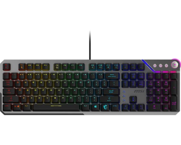 KEYBOARD GAMING BLACK US/STRIKE 600 SILENT MSI