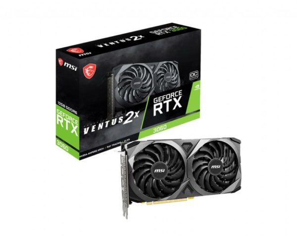 MSI NVIDIA GeForce RTX 3060 12 GB GDDR6