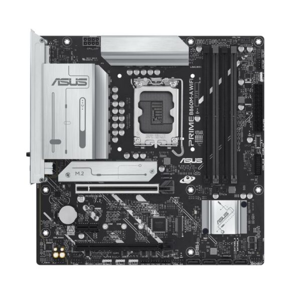 ASUS PRIMEB860M-AWIFI pagrindinė plokštė, Intel B860, LGA1851, ATX, DDR5