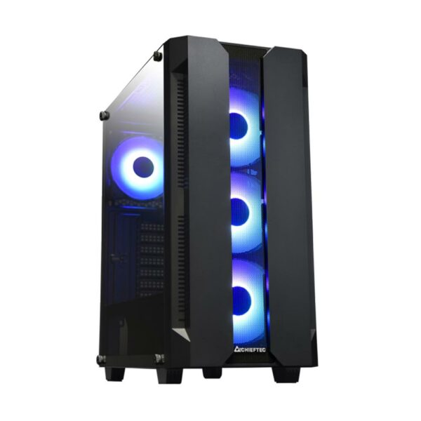 CHIEFTEC HUNTER MidiTower kompiuterio korpusas (ATX, MiniITX, juodas)