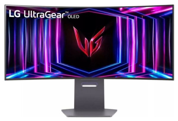 Monitorius Monitor LG 34GS95QE-B 34" Gaming/Curved Panel OLED 3440x1440 21:9 240Hz Matte 0.03 ms Swivel Height adjustable Tilt Colour Black 34GS95QE-B