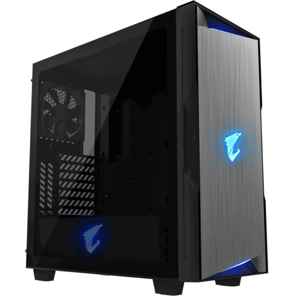 GIGABYTE AORUS C300 GLASS MidiTower kompiuterio korpusas (ATX, MicroATX, MiniITX, juodas)