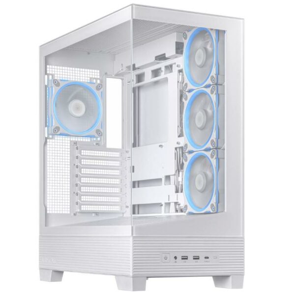 ASUS ATX Baltas A31 Plus TG ARGB