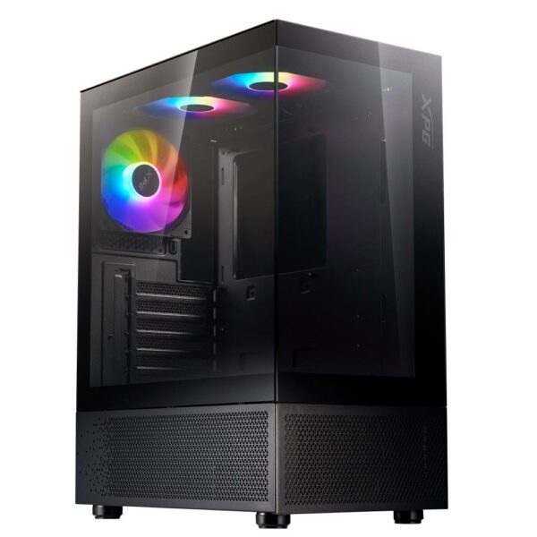 ADATA ATX Juodas Invader X Mini