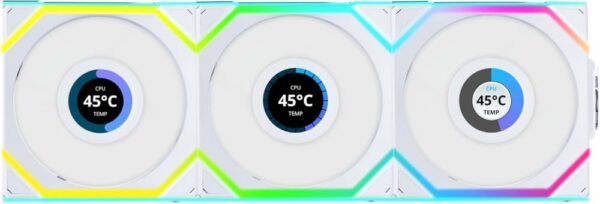 LI G99.12SLLCD1W3W.00 LIAN 120 mm korpuso aušintuvas