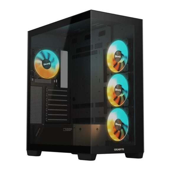 GIGABYTE GB-C500P ST MidiTower kompiuterio korpusas (ATX, MicroATX, MiniITX, juodas)