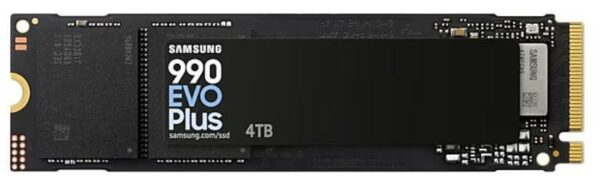 Samsung 990 EVO Plus 4TB M.2 NVMe SSD (7250/6300 MB/s)