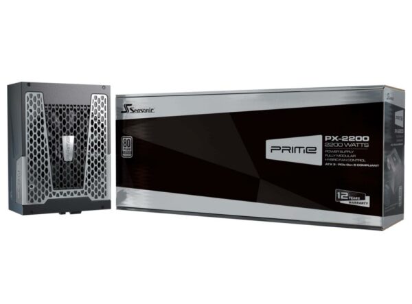 Power Supply|SEASONIC|PRIME PX ATX 3.1|2200 Watts|Efficiency 80 PLUS PLATINIUM|MTBF 100000 hours|PRIME-PX-2200-ATX30