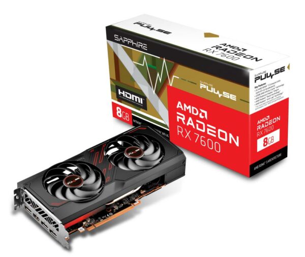 SAPPHIRE AMD Radeon RX 7600 8 GB GDDR6