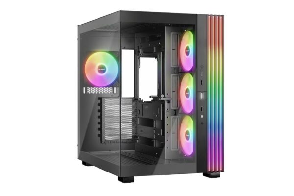 BE QUIET LIGHT BASE 600 LX Tower kompiuterio korpusas (ATX, MicroATX, MiniITX, juodas)