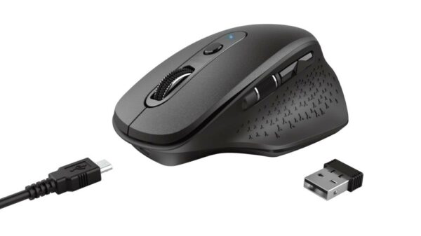 Trust 23812 belaidė USB optinė pelė – juoda