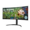 Monitorius Lg 34WP65CP-B 34" Gaming/Curved/21 : 9 Panel VA 3440x1440 21:9 160Hz Matte 1 ms Speakers Height adjustable Tilt Colour Black 34WP65CP-B - Image 2