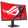 Monitorius Asus ROG Strix XG32WCS 31.5" Gaming/Curved Panel VA 2560x1440 16:9 180Hz 1 ms Swivel Height adjustable Tilt 90LM0AC0-B01970 - Image 2