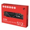 Adata XPG GAMMIX S70 512 GB M.2 3D NAND PCIe Gen4 Write speed 2600 MBytes/sec SSD - Image 2