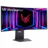 Monitorius LG 34GS95QE-B 34" Gaming/Curved Panel OLED 3440x1440 21:9 240Hz Matte 0.03 ms Swivel Height adjustable Tilt Colour Black 34GS95QE-B - Image 2