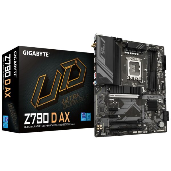 Mainboard|GIGABYTE|Intel Z790|LGA1700|ATX|Memory DDR5|Memory slots 4|Z790DAX1.1