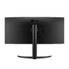 Monitorius Lg 34WP65CP-B 34" Gaming/Curved/21 : 9 Panel VA 3440x1440 21:9 160Hz Matte 1 ms Speakers Height adjustable Tilt Colour Black 34WP65CP-B - Image 4