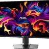 Monitorius Monitor MSI 31.5" Gaming Panel QD-OLED 3840x2160 16:9 165Hz 0.03 ms Swivel Pivot Height adjustable Tilt Colour Black MAG321UPQD-OLED - Image 2