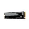 SSD|LEXAR|NM790|1TB|M.2|PCIe Gen4|NVMe|Write speed 6500 MBytes/sec|Read speed 7400 MBytes/sec|2.45mm|TBW 1000 TB|MTBF 1500000 hours|LNM790X001T-RNNNG - Image 2