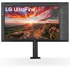 Monitorius Lg 31.5" Panel IPS 3840x2160 16:9 60Hz 5 ms Speakers Swivel Pivot Height adjustable Tilt Colour Black 32UN880K-B - Image 2