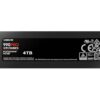 SSD|SAMSUNG|990 PRO with Heatsink|4TB|M.2|PCIe Gen4|NVMe|TLC|Write speed 6900 MBytes/sec|Read speed 7450 MBytes/sec|TBW 2400 TB|MTBF 1500000 hours|MZ-V9P4T0CW - Image 3