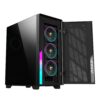 GIGABYTE AORUS C500 GLASS MidiTower kompiuterio korpusas (ATX, EATX, MicroATX, MiniITX, juodas) - Image 2