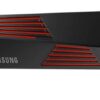 SSD|SAMSUNG|990 PRO with Heatsink|2TB|M.2|PCIE|NVMe|MLC|Write speed 6900 MBytes/sec|Read speed 7450 MBytes/sec|2.3mm|TBW 1200 TB|MTBF 1500000 hours|MZ-V9P2T0CW - Image 2