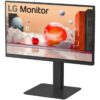 Monitorius Lg 23.8" Business Panel IPS 1920x1080 16:9 100Hz 5 ms Speakers Swivel Pivot Height adjustable Tilt 24BA750-B - Image 4