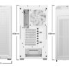 BE QUIET PURE BASE 501 MidiTower kompiuterio korpusas (ATX, MicroATX, MiniITX, baltas) - Image 6