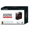 Power Supply|XILENCE|450 Watts|Efficiency 80 PLUS BRONZE|PFC Active|XN213 - Image 8