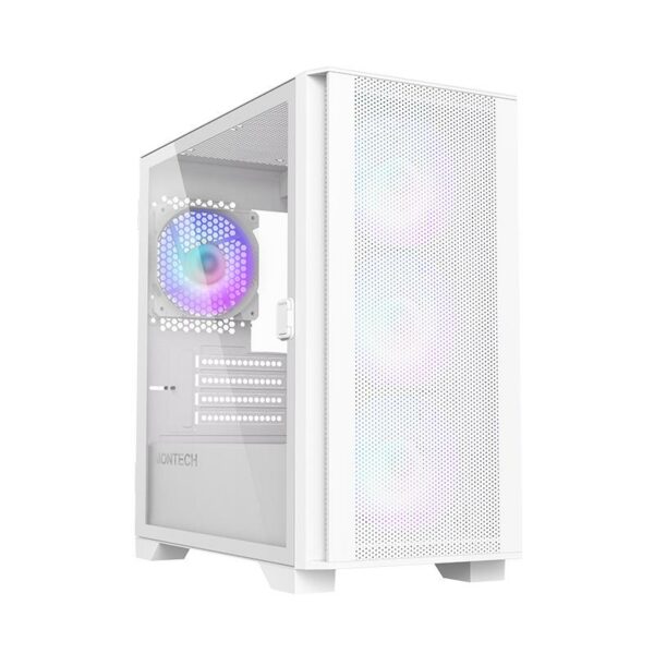 Case|MONTECH|AIR 100 ARGB|MidiTower|Not included|MicroATX|MiniITX|Colour White|AIR100ARGB(W)
