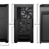 BE QUIET PURE BASE 501 LX MidiTower kompiuterio korpusas (ATX, MicroATX, MiniITX, juodas) - Image 6