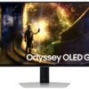 Monitorius Monitor SAMSUNG LS27DG610SUXEN 27" Gaming Panel OLED 2560x1440 16:9 240Hz Matte 0.03 ms Swivel Pivot Height adjustable Tilt Colour Silver LS27DG610SUXEN - Image 6