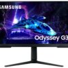 Monitorius Samsung Odyssey G3 27" Gaming Panel VA 1920x1080 16:9 180Hz 1 ms Swivel Pivot Height adjustable Tilt Colour Black LS27DG302EUXEN - Image 6