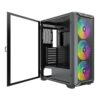 Case|XILENCE|ATX/micro ATX/Mini-ITX|Black|Midi Tower|PC|XG161 - Image 2