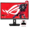 Monitorius Asus ROG Strix XG32WCS 31.5" Gaming/Curved Panel VA 2560x1440 16:9 180Hz 1 ms Swivel Height adjustable Tilt 90LM0AC0-B01970 - Image 10