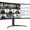 Monitorius Lg 34WR55QK-B 34" Business/Curved/21 : 9 Panel VA 3440x1440 21:9 100Hz 5 ms Height adjustable Tilt Colour Black 34WR55QK-B - Image 7
