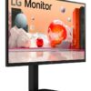 Monitorius Lg 27" Panel IPS 1920x1080 16:9 100Hz Matte Speakers Swivel Pivot Height adjustable Tilt Colour Black 27BA550-B - Image 9