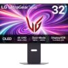 Monitorius Monitor LG 32GS95UV-B 32" Gaming/4K Panel OLED 3840x2160 16:9 240 Hz Matte 0.03 ms Speakers Swivel Pivot Height adjustable Tilt 32GS95UV-B - Image 10