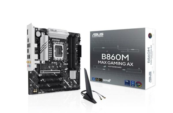 Mainboard|ASUS|Intel B860 Express|LGA1851|Micro-ATX|Memory DDR5|Memory slots 4|B860MMAXGAMINGAX