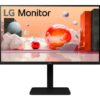 Monitorius Lg 27" Panel IPS 1920x1080 16:9 100Hz Matte Speakers Swivel Pivot Height adjustable Tilt Colour Black 27BA550-B - Image 6