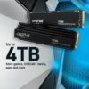 Crucial T700 2 TB M.2 NVMe PCIe Gen5 TLC SSD - Image 3