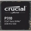 SSD|CRUCIAL|P310|2TB|M.2|PCIe Gen4|NVMe|3D NAND|Write speed 6000 MBytes/sec|Read speed 7100 MBytes/sec|TBW 440 TB|CT2000P310SSD2 - Image 2
