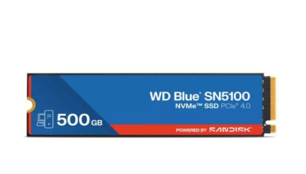 SanDisk Blue SN5100 500GB M.2 NVMe SSD (6600/5600 MB/s)